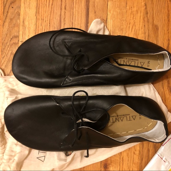 Handmade leather shoes mens sz 11 - Picture 3 of 3